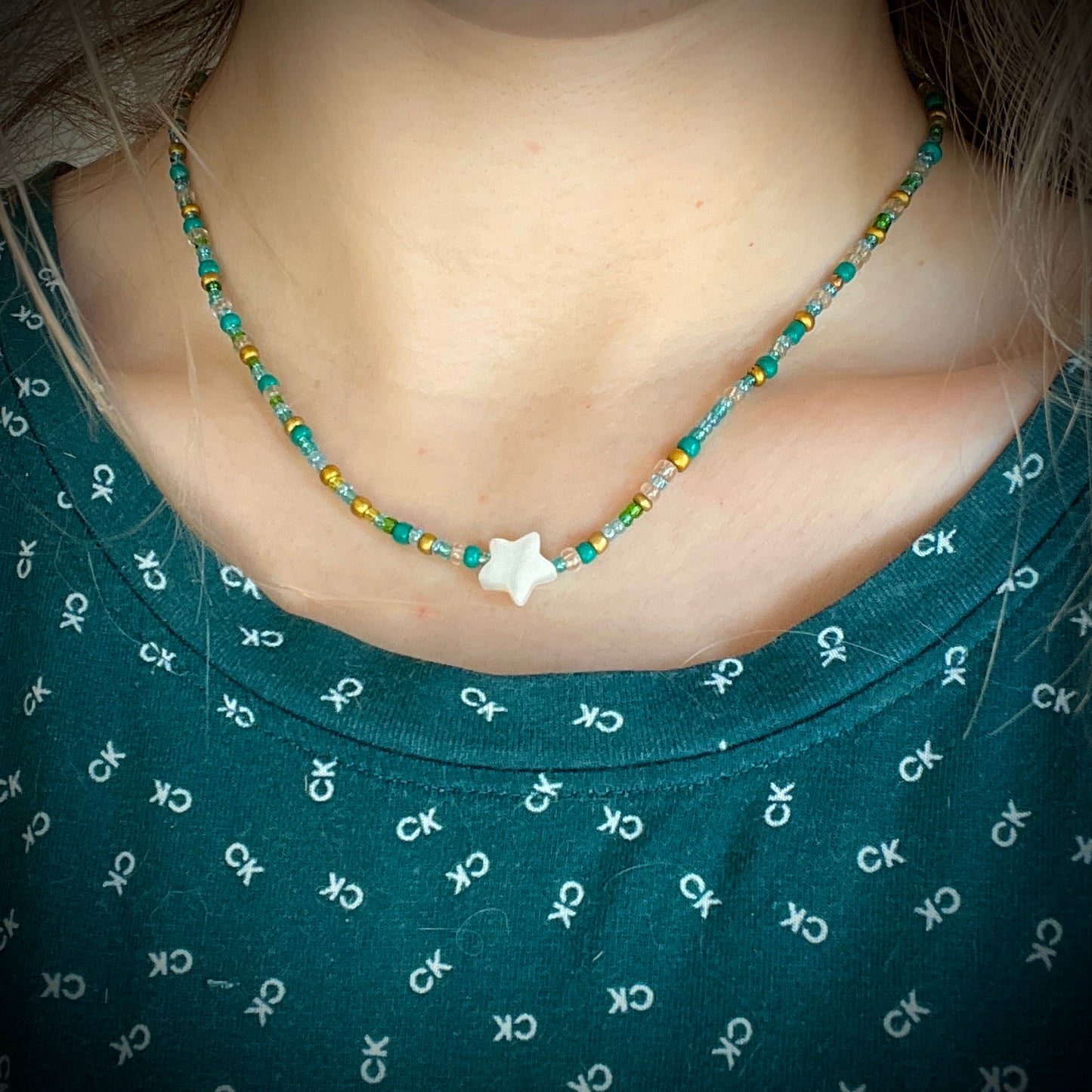 Mermaid collections of the sea - tiny necklace